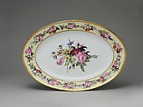 Oval Platter, Marc Schoelcher  French, porcelain, American