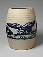 Water cooler, Julius and Edward Norton (active 1850–59), Stoneware, American