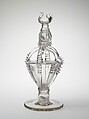 Bank, Boston & Sandwich Glass Company  American, Blown glass with applied decoration, American