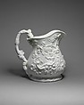 Pitcher, Probably William Boch and Brothers (before 1844–ca. 1861), Porcelain, American