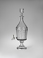Wine urn, Probably Boston & Sandwich Glass Company (American, 1825–1888, Sandwich, Massachusetts), Pressed glass, American