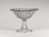 Compote, Pressed glass, American