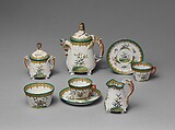 Creamer, Designed by Karl L. H. Müller (1820–1887), Porcelain, American