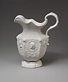 Pitcher, Designed by Karl L. H. Müller (1820–1887), Parian porcelain, American