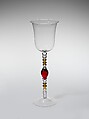 Presentation chalice, Boston & Sandwich Glass Company  American, Blown glass, American