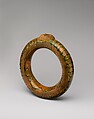 Ring bottle, Earthenware, American