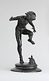 Boy and Turtle, Henri Crenier  American, born France, Bronze, American