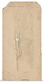 Design for "Angel of Faith" window, Louis C. Tiffany (American, New York 1848–1933 New York), Watercolor, gouache, and graphite on paper [photostat?] mounted on board, American
