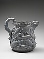 Pitcher, Manufactured by E. &amp; W. Bennett Pottery (American, Baltimore, Maryland 1847–1857), Earthenware, American
