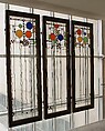 Window, Frank Lloyd Wright (American, Richland Center, Wisconsin 1867–1959 Phoenix, Arizona), Glass, zinc, American