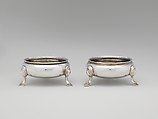 Salt, Possibly David Tyler (American, 1760–1804 Boston, Massachusetts), Silver, American