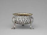 Salt, Andrew Ellicott Warner (1786–1870), Silver and silver gilt, American