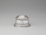 Trencher Salt, Jacob Ten Eyck (1705–1793), Silver, American