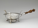 Chafing Dish, John Burt (1692/93–1745/46), Silver, American