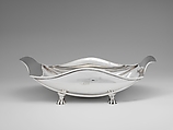 Dish, Frederick Marquand (1799–1882), Silver, American