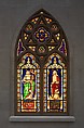 Faith and Hope, Henry E. Sharp (active ca. 1850–ca. 1897), Stained glass, American