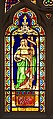 Faith and Hope, Henry E. Sharp (active ca. 1850–ca. 1897), Stained glass, American