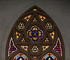 Faith and Hope, Henry E. Sharp (active ca. 1850–ca. 1897), Stained glass, American