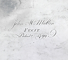 Tea Tray, John McMullin (1765–1843), silver, American