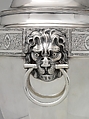 Tea or hot water urn, John McMullin (1765–1843), silver with ivory handle, American