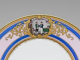 Continental Porcelain Plate, Kentucky, Joseph S. Potter (1822–1904), Porcelain, American
