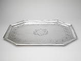 Tea Tray, John McMullin (1765–1843), silver, American