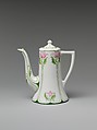 Coffeepot, Manufactured by Lenox, Incorporated (American, Trenton, New Jersey, established 1889), White bone porcelain, American