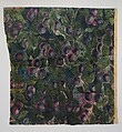 Velvet panel, Dorothy Marshall Hornblower American, Silk velvet, American