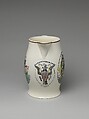 Jug, Earthenware, transfer-printed, British (American market)