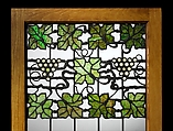 Stained glass window, John Scott Bradstreet (1845–1914), leaded glass, American