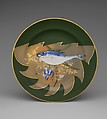Plate, Maria Longworth Nichols (American, 1849–1932), Painted and glazed earthenware, American