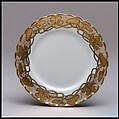 Plate, Unknown decorator, Porcelain