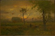 Sunrise, George Inness  American, Oil on canvas, American