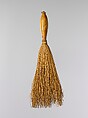 Straw Brush, United Society of Believers in Christ’s Second Appearing (“Shakers”) American, Wood; Straw, probably maple, American, Shaker