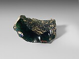 Fragment, Free-blown non-lead glass, American