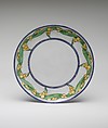 Plate, L. T. Lloyde, Porcelain, overglaze enamel decoration, American