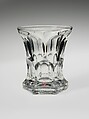 Tumbler, Pressed glass, American