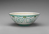 Bowl, Ceramic Art Company, Trenton, New Jersey (American, 1889–1896), Porcelain, overglaze enamel decoration, American