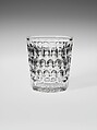 Tumbler, Bakewell, Pears and Company  American, Pressed glass, American