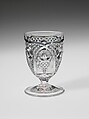 Egg Cup, New England Glass Company  American, Pressed glass, American