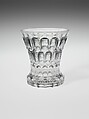 Rummer Tumbler, Bakewell, Pears and Company  American, Pressed glass, American