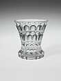 Rummer Tumbler, Bakewell, Pears and Company  American, Pressed glass, American