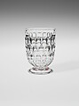 Tumbler, Bakewell, Pears and Company  American, Pressed glass, American