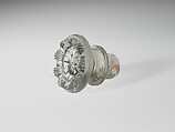 Drawer Pull, Pressed glass