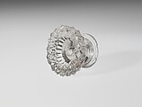 Drawer Pull, Pressed glass