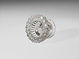 Drawer Pull, Pressed glass
