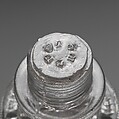 Drawer Pull, Pressed glass