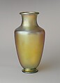 Vase, Louis C. Tiffany American, Blown glass, American