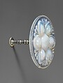 Drapery Tieback, Opalescent glass