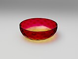 Sauce Dish, New England Glass Company American, Blown glass, American